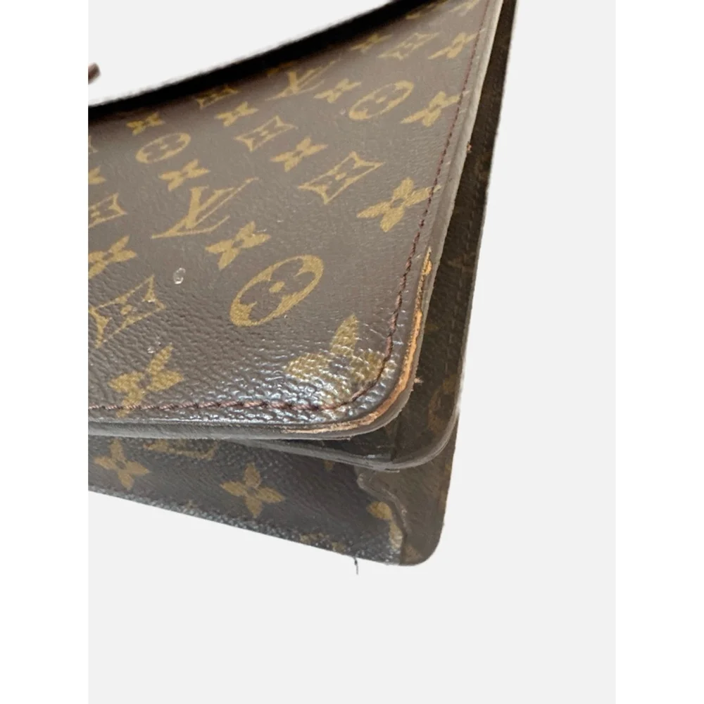 Vintage Louis Vuitton Monogram Serviette Briefcase 15” - Picture 3 of 13